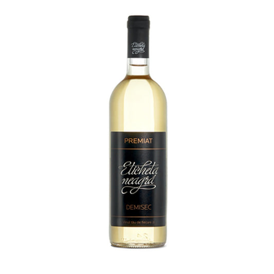 PREMIAT ETICHETA NEAGRA Vin Alb SGR 0,75 L