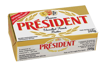 PRÉSIDENT Unt 82% Grasime 200 g