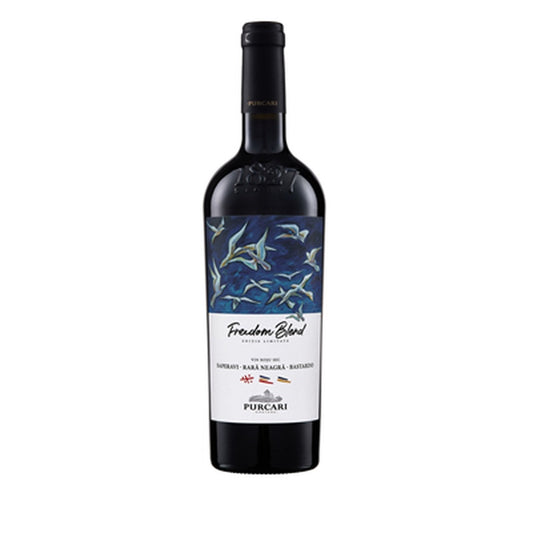 PURCARI FREEDOM BLEND Freedom Blend Saperavi & Rara Neagra & Bastardo Vin Rosu Sec SGR 0,75 L