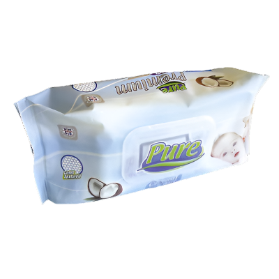 PURE PREMIUM Servetele Umede 64 bucati