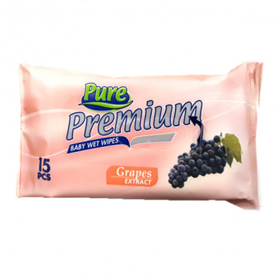 PURE Servetele Umede 15 bucati