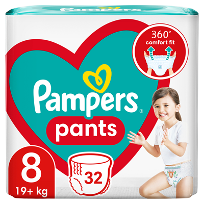 Pampers pants Scutece Chilotel Marimea 8 32 bucati