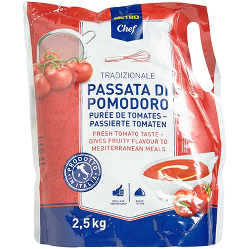 Passata Tomate Pouch 2,5 Kg