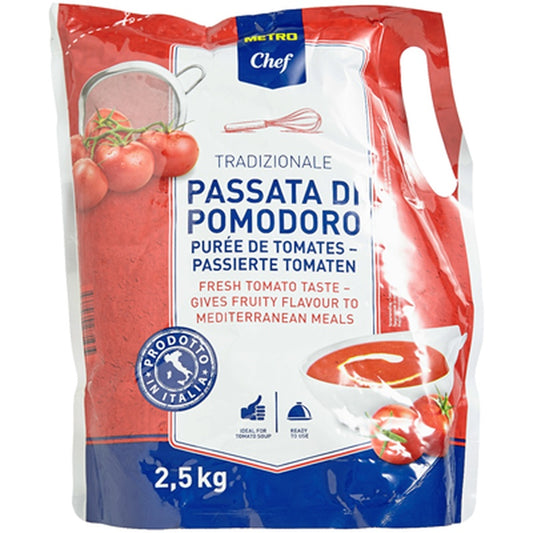 Passata Tomate Pouch 2,5 Kg