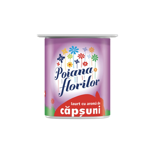 Poiana florilor Iaurt Capsuni 100 g