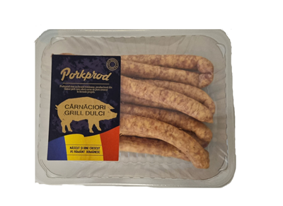 Porkprod Carnati Semi-Afumati Dulci 500 g