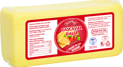 RARAUL Cascaval Dalia Calup Cca. 1,5 Kg