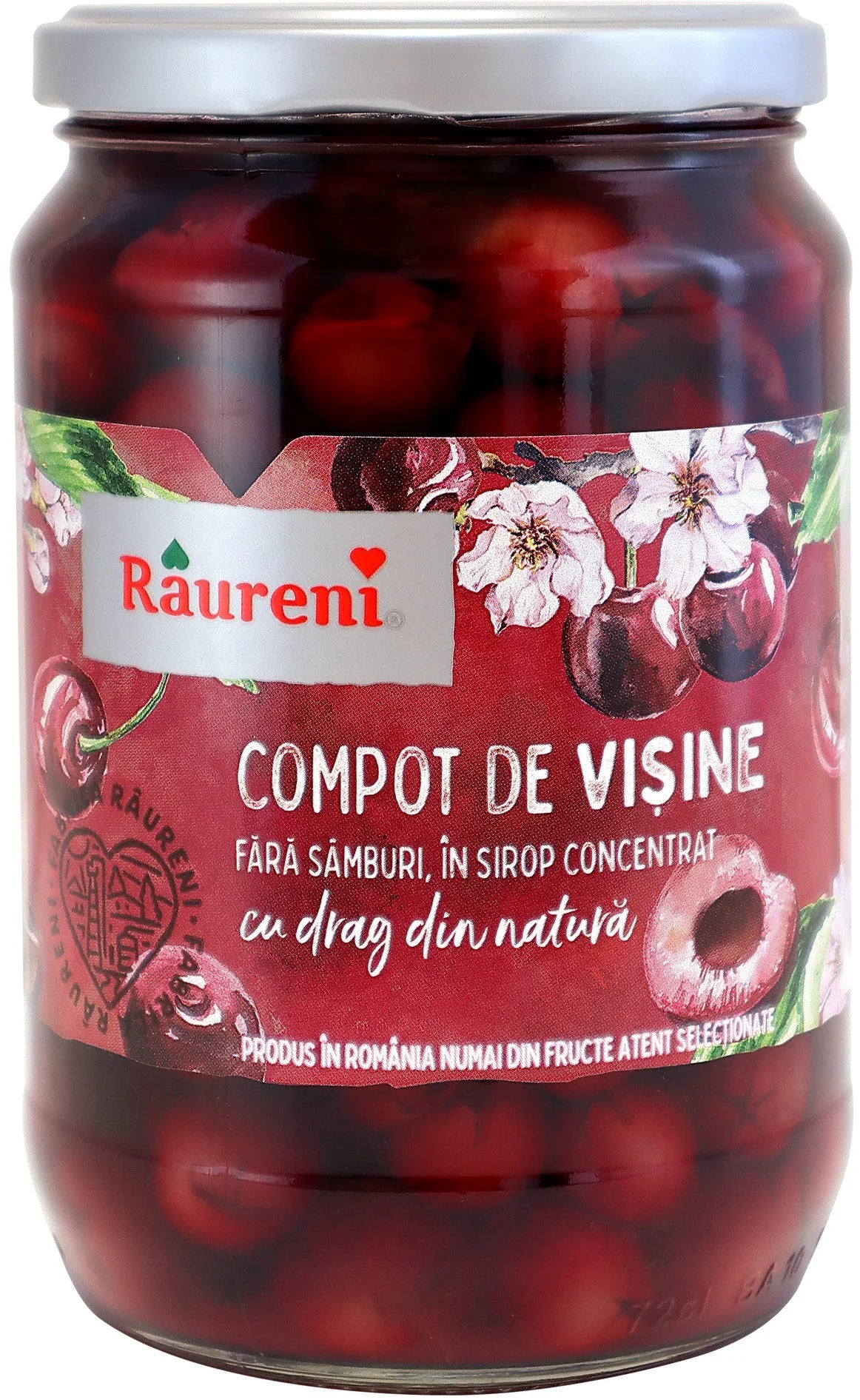 RAURENI Compot Visine 720 g - WALTI
