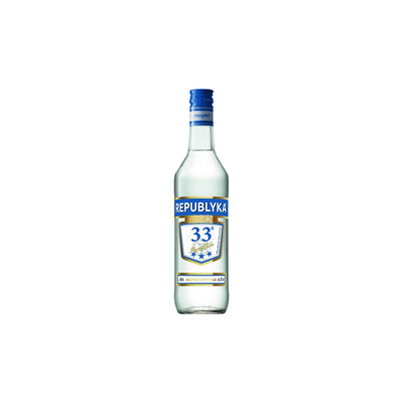 REPUBLYKA Bautura Spirtoasa cu Aroma de Vodka 33% SGR 0,5 L