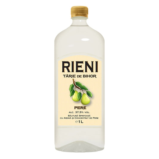 RIENI Tarie de Bihor Pere 37,5% SGR 1 L