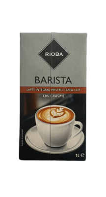 RIOBA Barista Lapte UHT pentru Cafea 3,8% 1 L