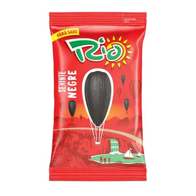 RIO Seminte Floarea Soarelui Negre Nesarate 30 x 40 g