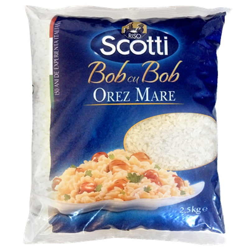 RISO Scotti Bob cu Bob Orez Bob Mare 2,5 Kg