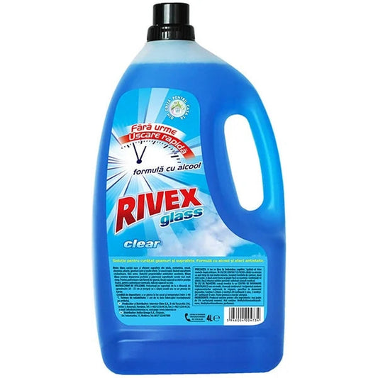 RIVEX Glass Solutie pentru Curatat Geamuri 4 L