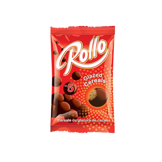 ROLLO Cereale Glazurate cu Cacao 100 g