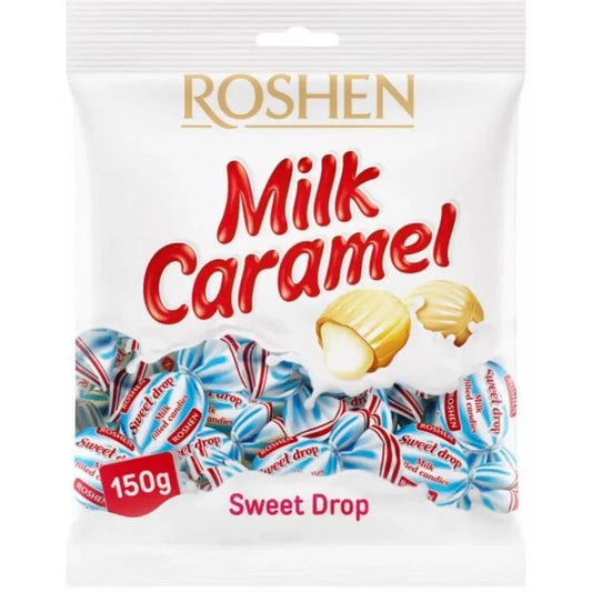 ROSHEN Dropsuri cu Aroma si Umplutura de Lapte 150 g - WALTI