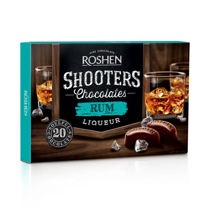 ROSHEN Praline Shooters Rom 150 g - WALTI