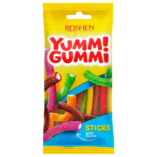 ROSHEN YUMMI GUMMI Jeleuri Sticks 70 g - WALTI