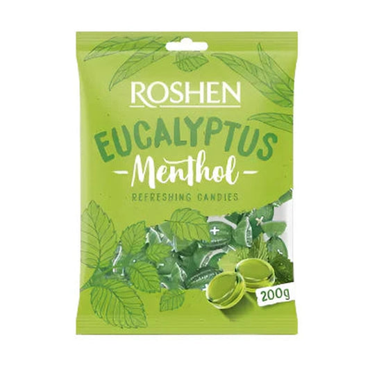 ROSHEN Dropsuri cu Eucalipt si Mentol 200 g