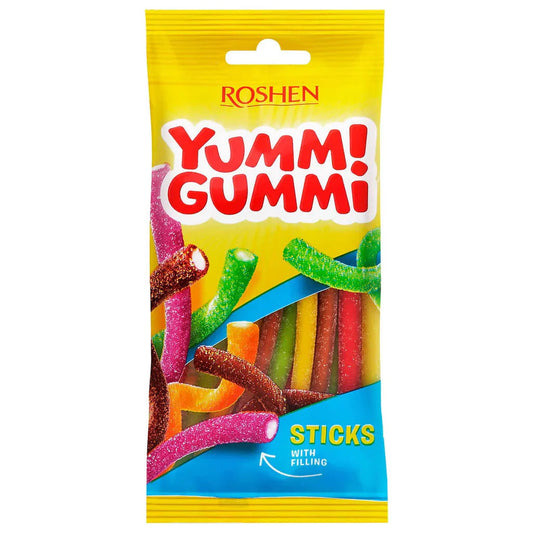 ROSHEN YUMMI GUMMI Jeleuri Sticks 70 g