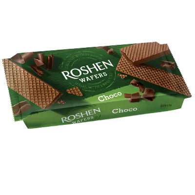 ROSHEN wafers Napolitana de Cacao cu Crema de Cacao 216 g - WALTI