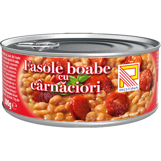 ROTINA Fasole cu Carnati 300g