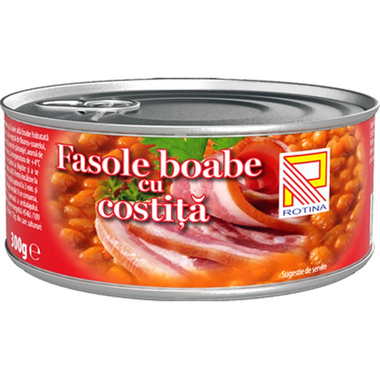 ROTINA Fasole cu Costita  300 g