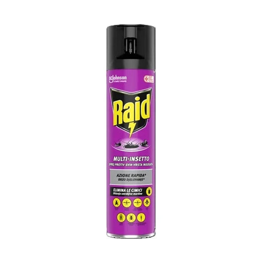 Raid Spray Multi Insecte 400 ml - WALTI