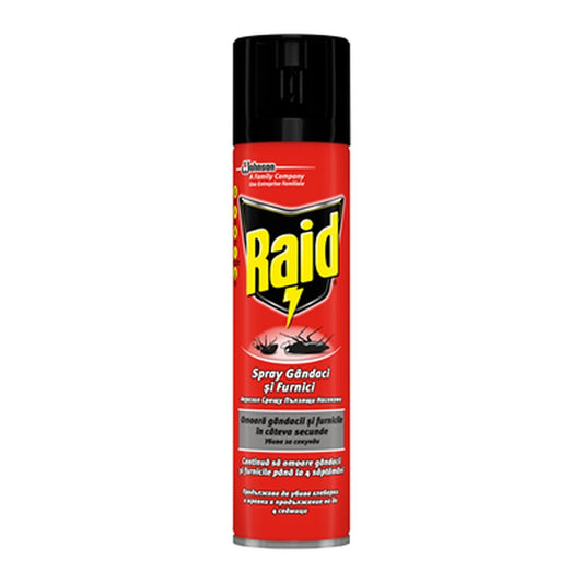 Raid Spray Impotriva Insectelor Taratoare 400 ml
