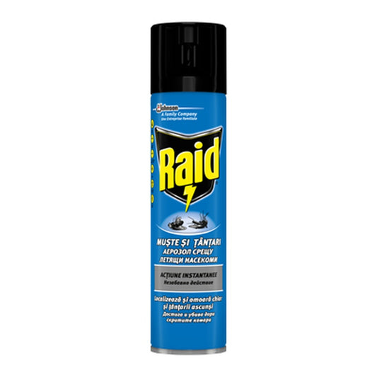 Raid Spray pentru Muste sau Tantari 400 ml
