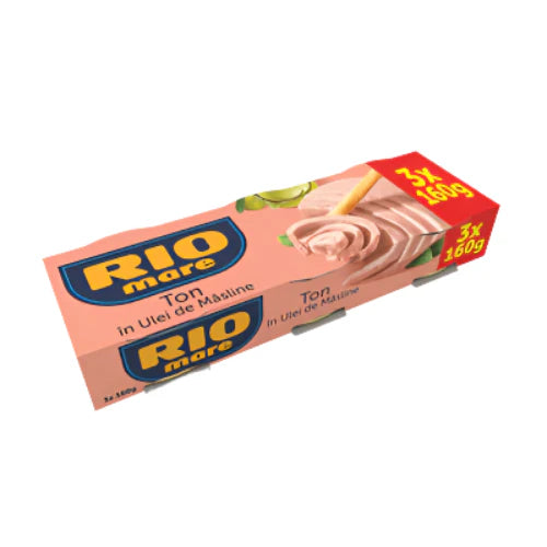 RIO mare Ton in Ulei de Masline 3 x 160 g - WALTI