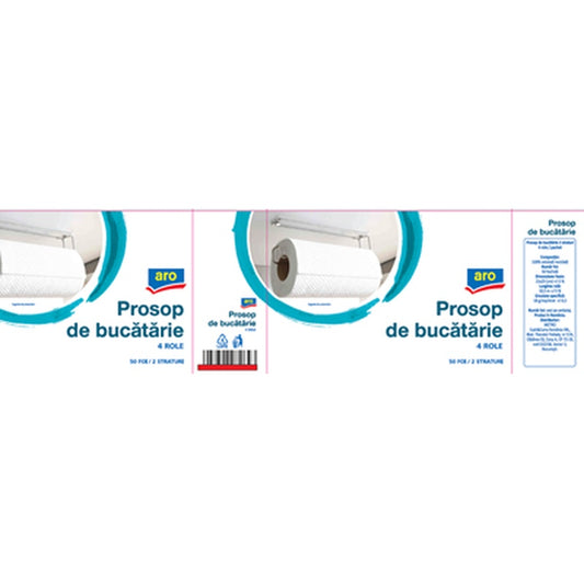 Role Prosop Bucatarie 2 Straturi 4 bucati