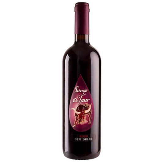 SANGE DE TAUR Vin Rosu Demidulce SGR 0,75 L