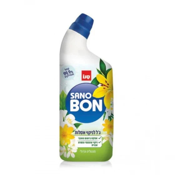 SANO Bon Gel Curatare Toaleta cu Parfum de Magnolie 750 ml - WALTI
