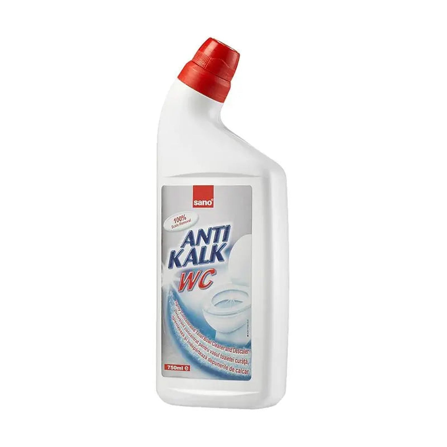 SANO Gel Anticalcar pentru Vasul de Toaleta 750 ml