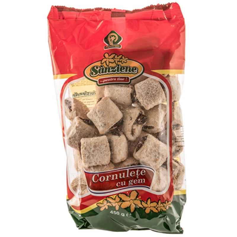 SANZIENE Cornulete cu Gem 450 g