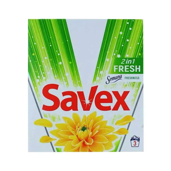 SAVEX 2in1 Fresh Detergent Automat penntru Rufe 300 g - WALTI