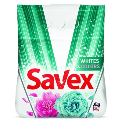 SAVEX Parfum Whites&Color Detergent Rufe 2 Kg - WALTI