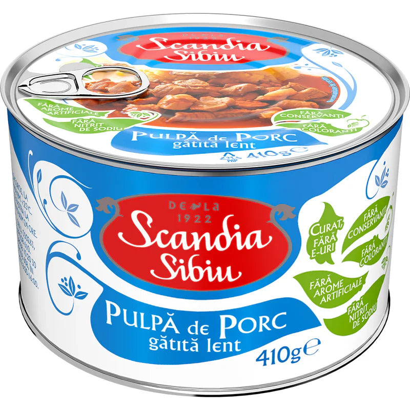 SCANDIA SIBIU Pulpa de Porc 410 g - WALTI