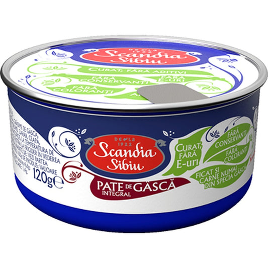SCANDIA SIBIU Pate Gasca 120g