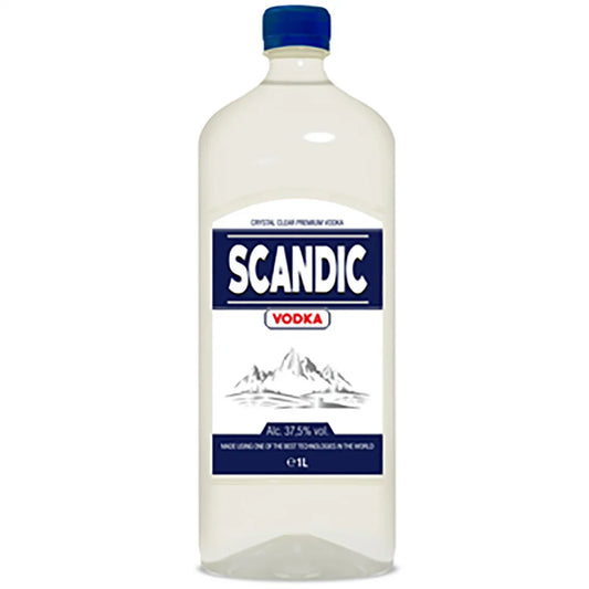 SCANDIC Vodka 37,5% SGR 1 L - WALTI
