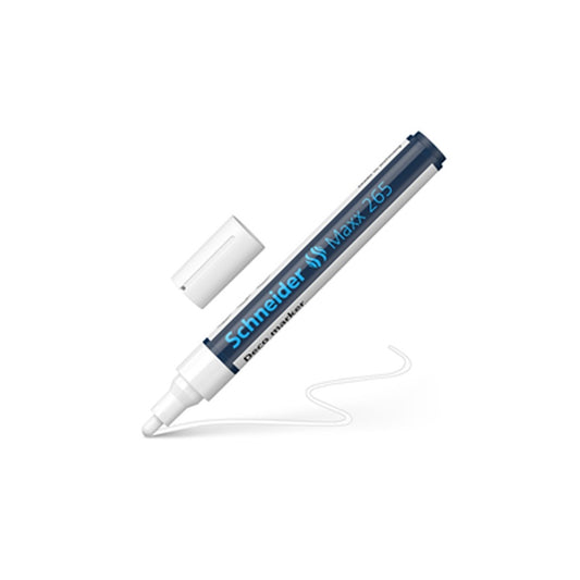 SCHNEIDER Marker 265 Alb 1 bucata