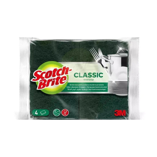 SCOTCH BRITE Burete Clasic 4 bucati