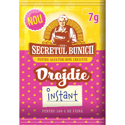 SECRETUL BUNICII Drojdie Instant 50 x 7 g