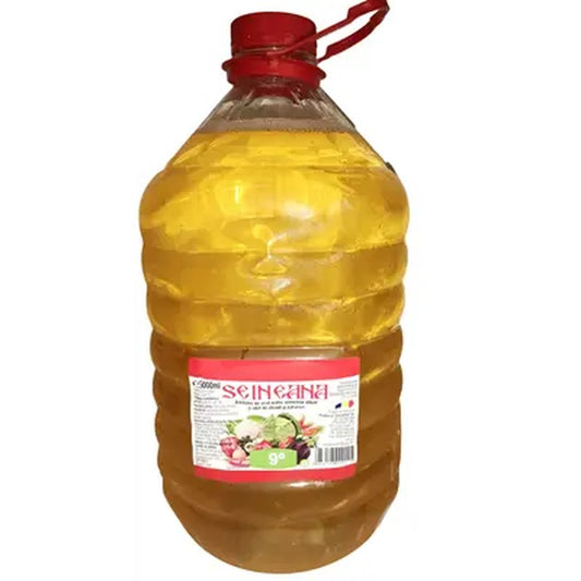 SEINEANA Amestec de Acid Acetic Alimentar Diluat, Otet de Alcool si Zaharuri 9 ° 5 L