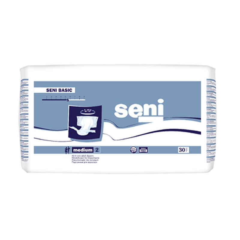 SENI Basic Scutece Adulti M 30 bucati