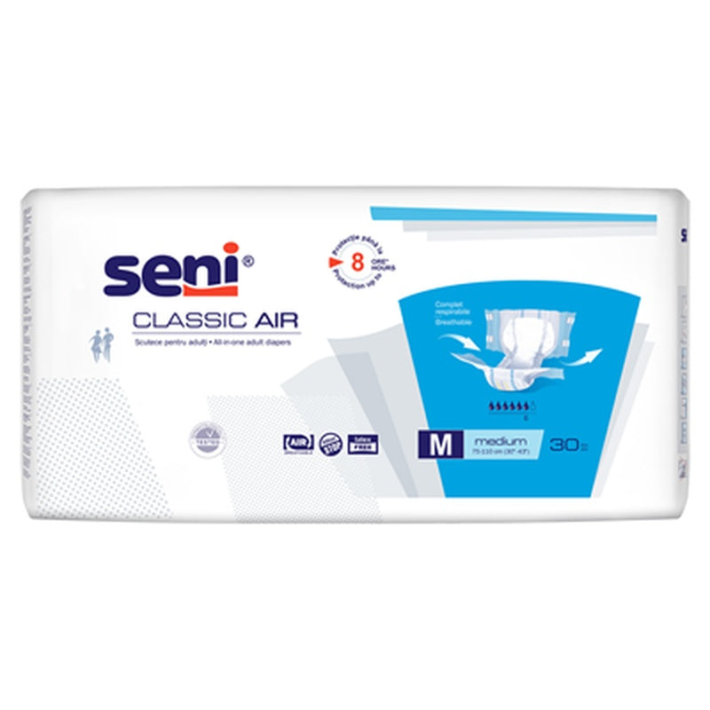 SENI Classic Air Scutece Adulti M 30 bucati