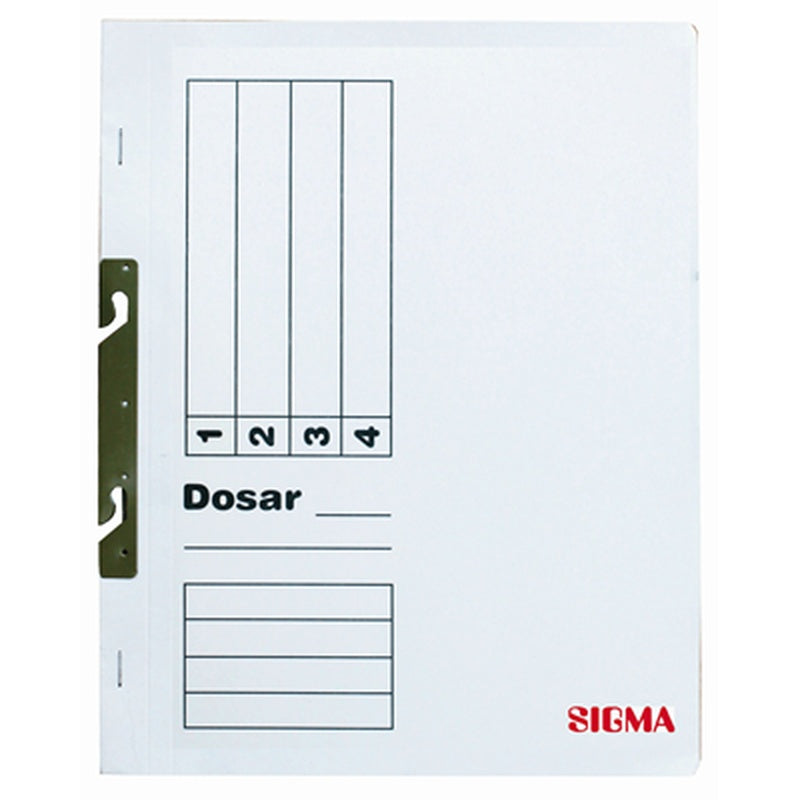 SIGMA Dosar Carton Incopciat 1/1 250 g 25 bucati