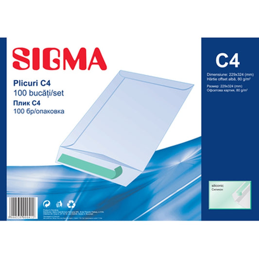 SIGMA Plic C4 Silicon 80G 100 bucati