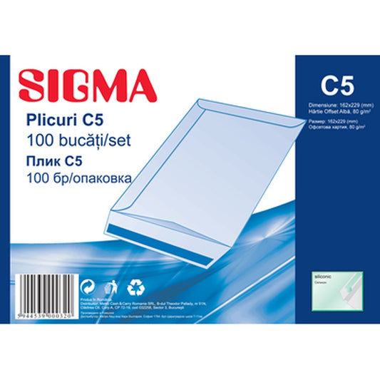SIGMA Plic C5 Silicon 80G 100 bucatiati/ Silicon
